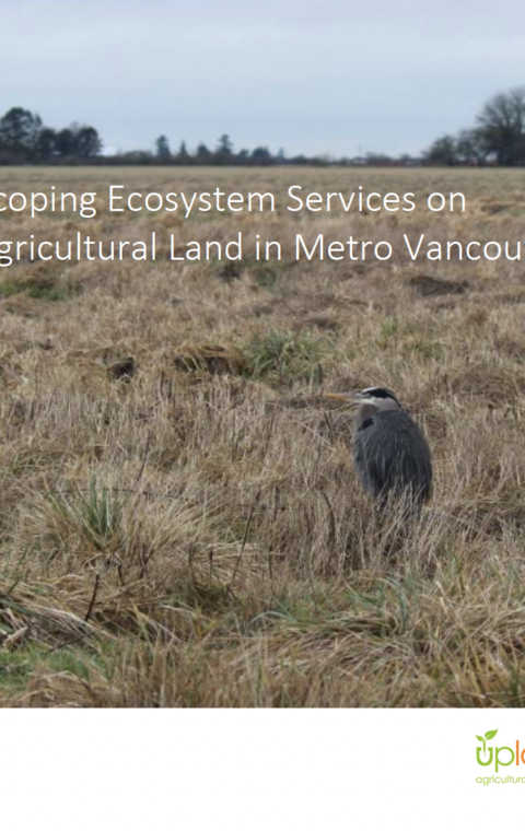 Scoping Agricultural Ecosystem Services within Metro Vancouver